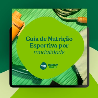 Capa oficial do material Nutrição esportiva por modalidade